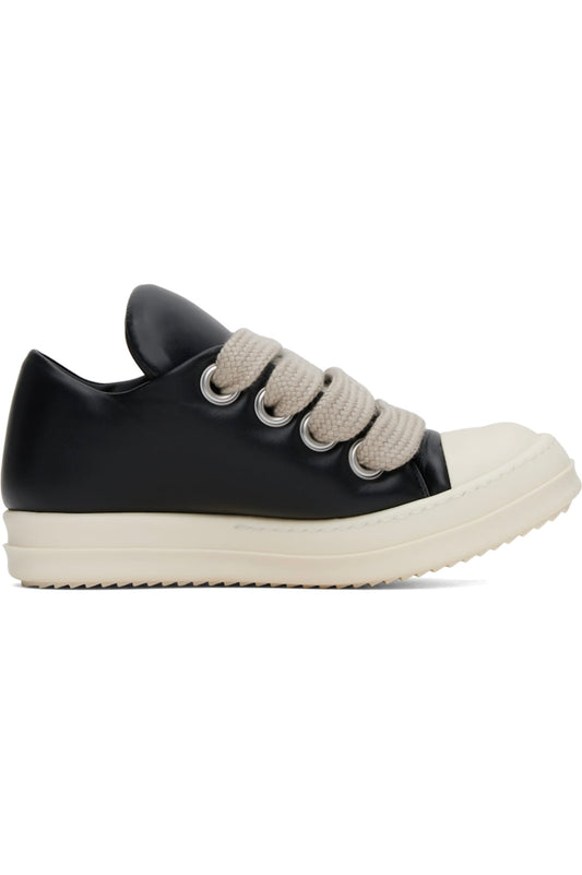 Rick Owens Black Porterville Jumbo Laced Padded Low