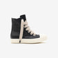 Rick Owens High-Top Jumbo Lace Leather Sneakers