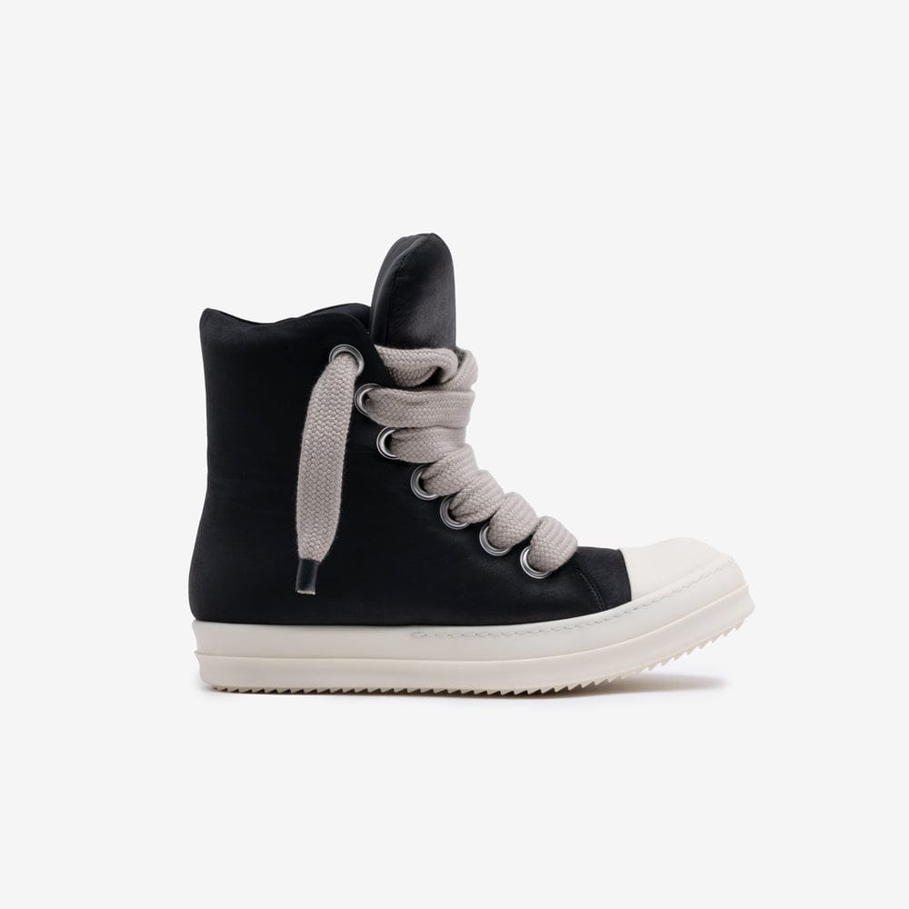 Rick Owens High-Top Jumbolace Padded Sneakers