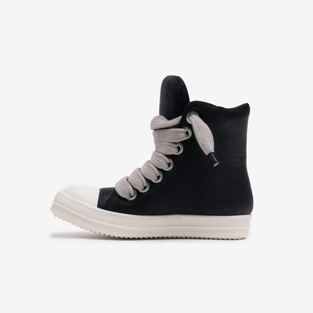 Rick Owens High-Top Jumbolace Padded Sneakers